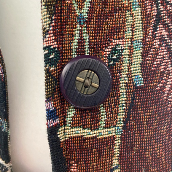 Vintage Keren Hart horse jacket small unlined EUC - Picture 5 of 7